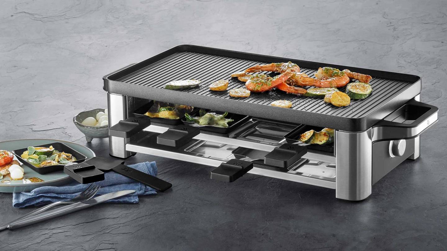 Appareil Raclette 2 personnes Multifonction KitchenMinis WMF : achat, vente  - Cuisine Addict