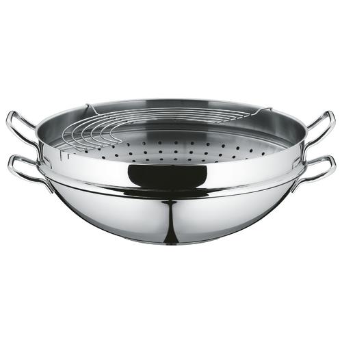 Wok inox - gamme Tradition - Ø 30 cm - Matfer - Meilleur du Chef