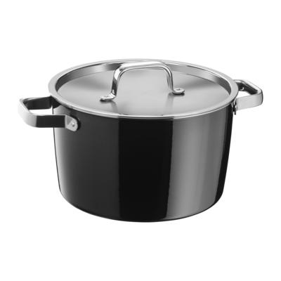 Fusiontec Aromatic Cocotte noire 24 cm Format haut