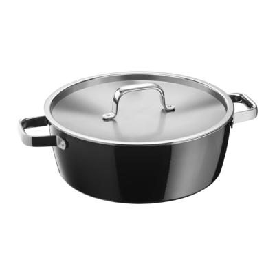 Fusiontec Aromatic Cocotte noire 28 cm Format bas