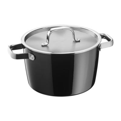 Fusiontec Aromatic Cocotte noire 22 cm Format haut