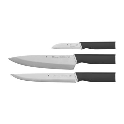 Kineo Set 3 couteaux* : Couteau de chef, Couteau à préparer, Couteau à légumes