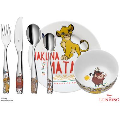 WMF Couverts pour Enfants  Disney/Roi lion, ensemble 6 pièces 