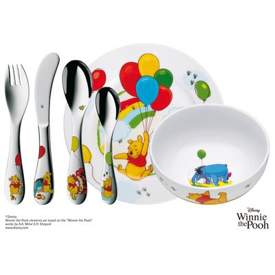 Disney Winnie l'Ourson Ensemble de couverts pour enfants 6 pièces