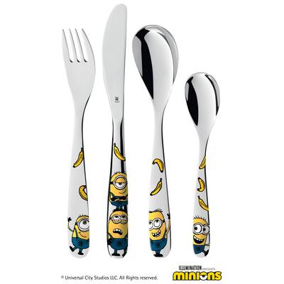 Les Minions Ensemble de couverts pour enfants 4 pièces