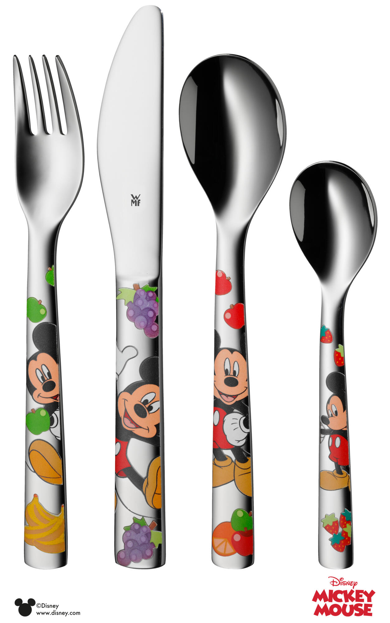 Ccouverts pour enfants Mickey Mouse, 4 pièces