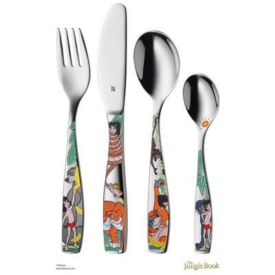Ensemble de couverts pour enfants Le Livre de la jungle Disney, 4 pièces