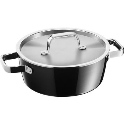 Fusiontec Aromatic Cocotte noire 22 cm Format bas