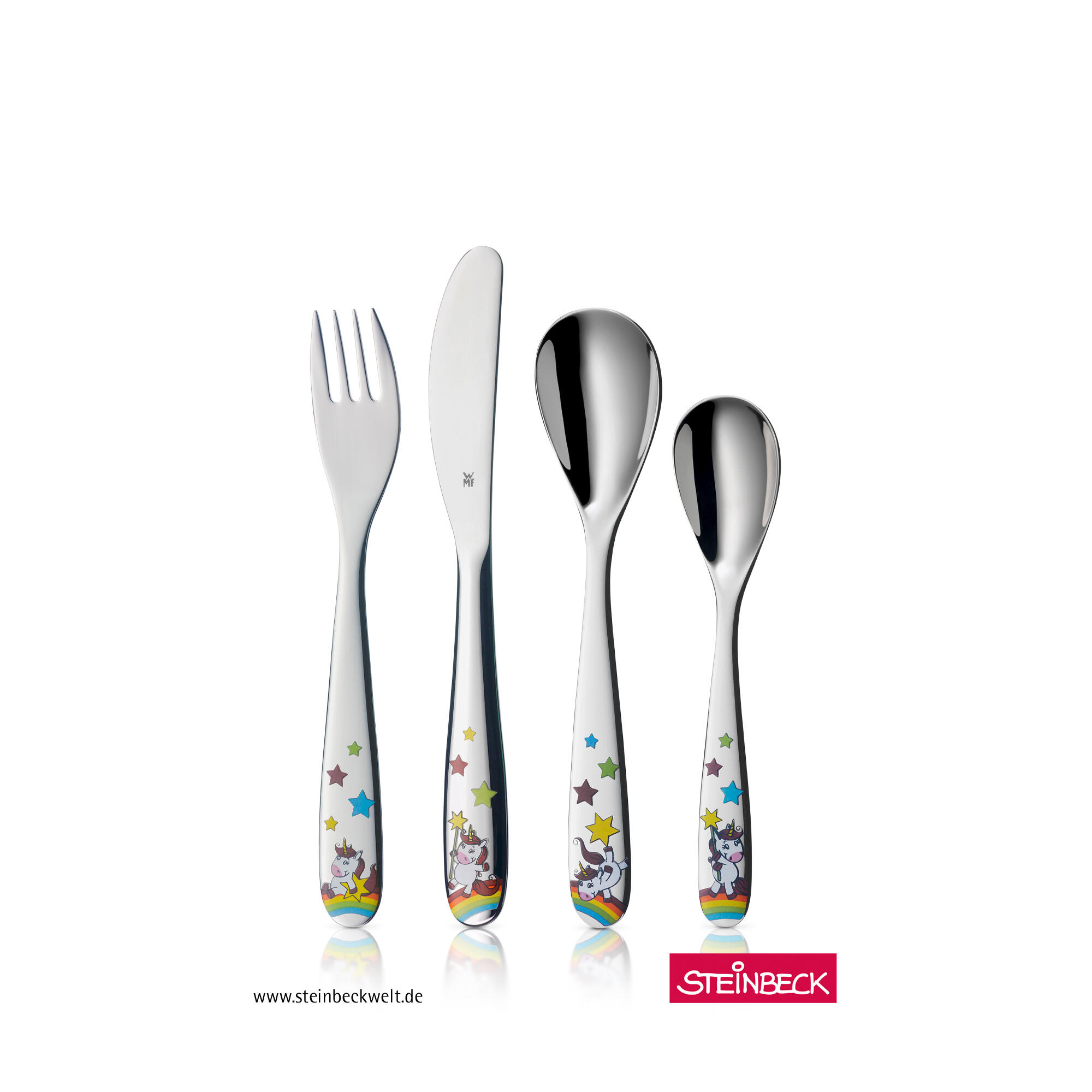 Ccouverts pour enfants Licorne, 4 pièces