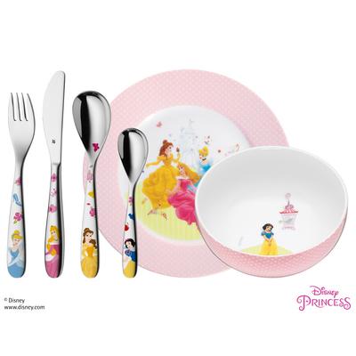 Disney Princesses Ensemble de couverts pour enfants 6 pièces