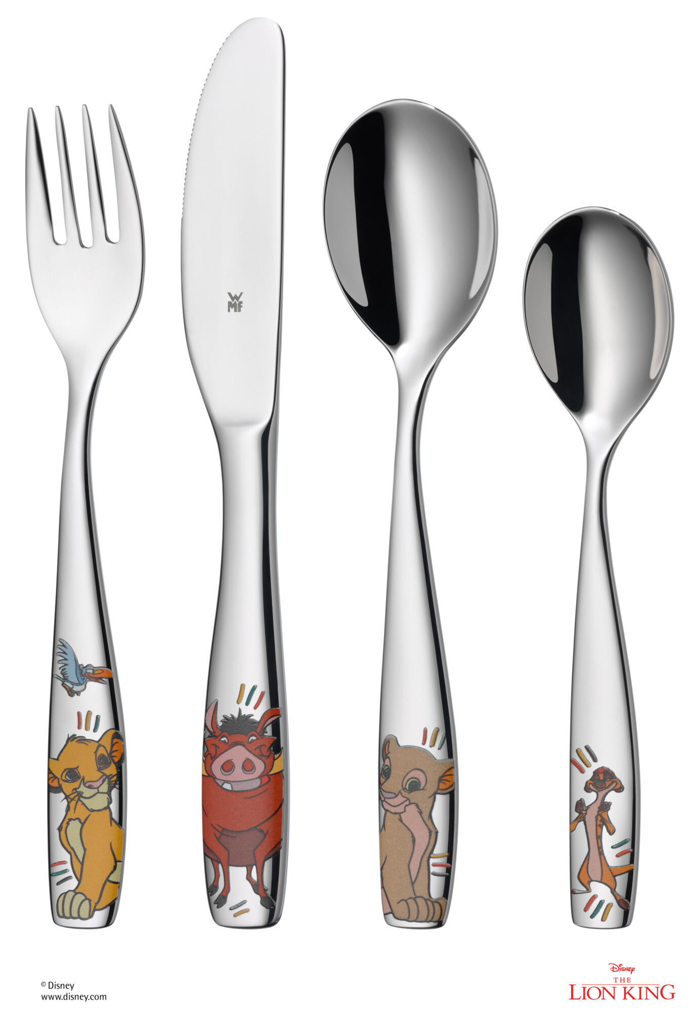 Couverts pour enfants Roi Lion Disney,  4 pièces