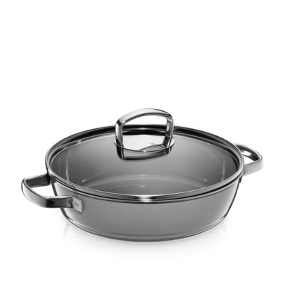 Fusiontec Mineral Sauteuse 28 cm Platinium avec couvercle