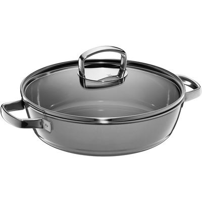 Fusiontec Mineral Sauteuse 28 cm Platinium avec couvercle