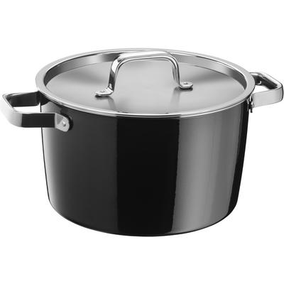 Fusiontec Aromatic Cocotte noire 24 cm Format haut