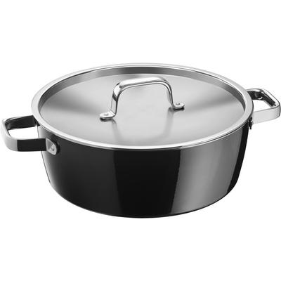 Fusiontec Aromatic Cocotte noire 28 cm Format bas