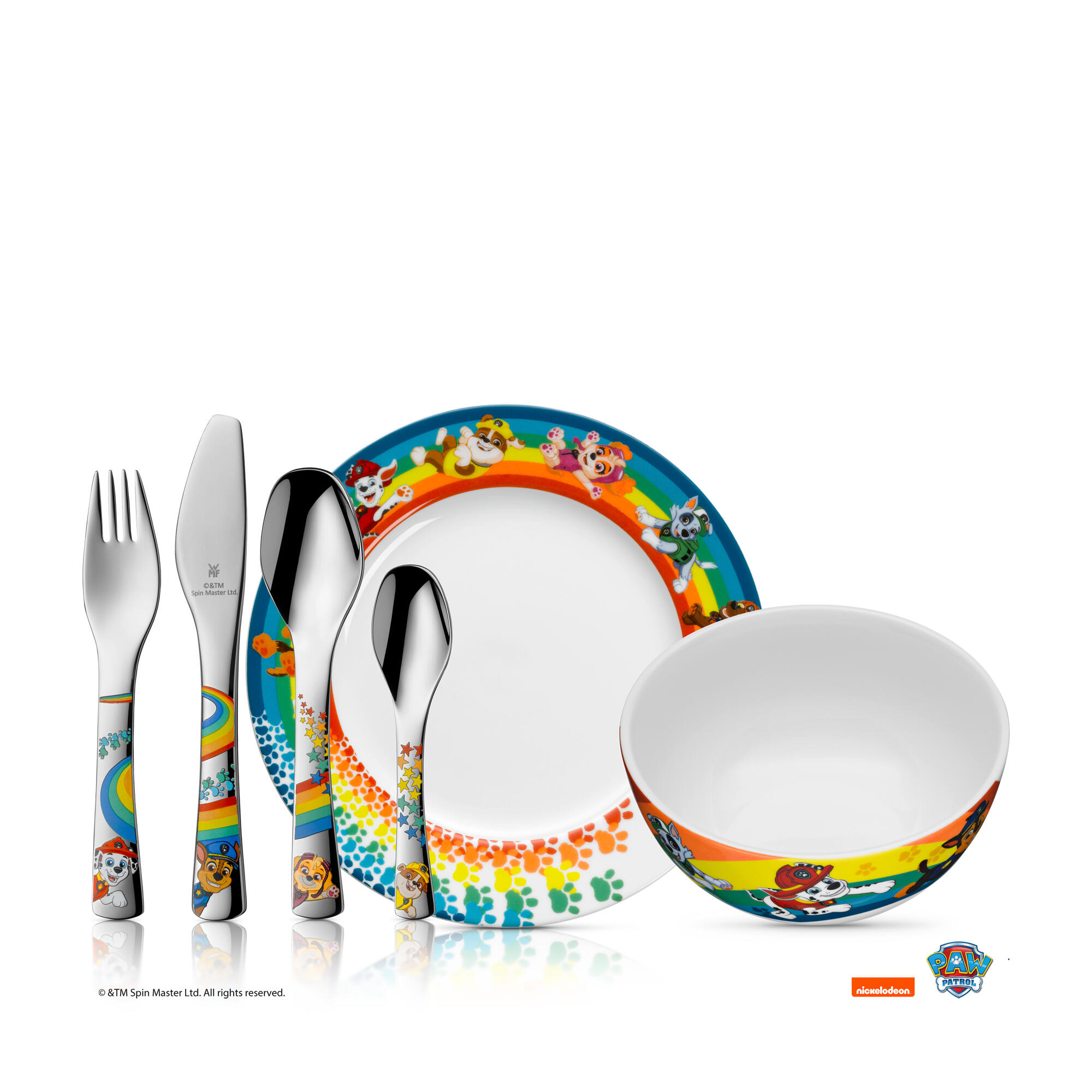 WMF Set enfants Pat'Patrouille 6 pièces