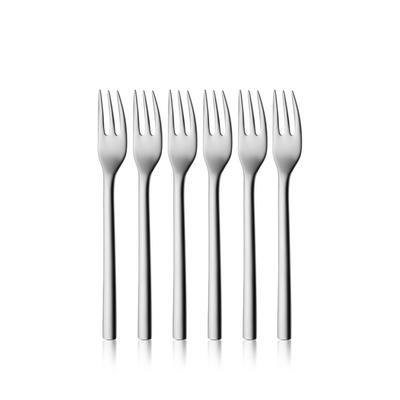 Nuova Fourchettes à fruits/gâteaux, 6 pièces